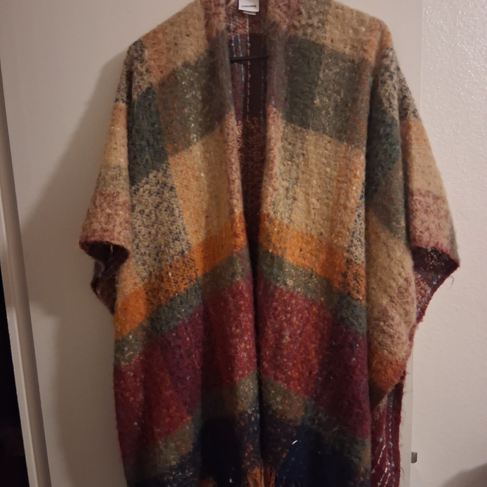 Sonoma Multicolor Plaid Women's Cardigan